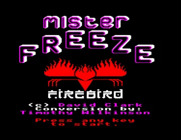 Mister Freeze (1985)(Firebird)[h TSTH] screen shot title